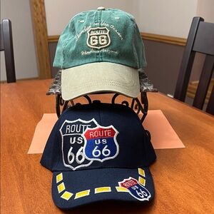 Bundle Route 66 hats.  NWOT